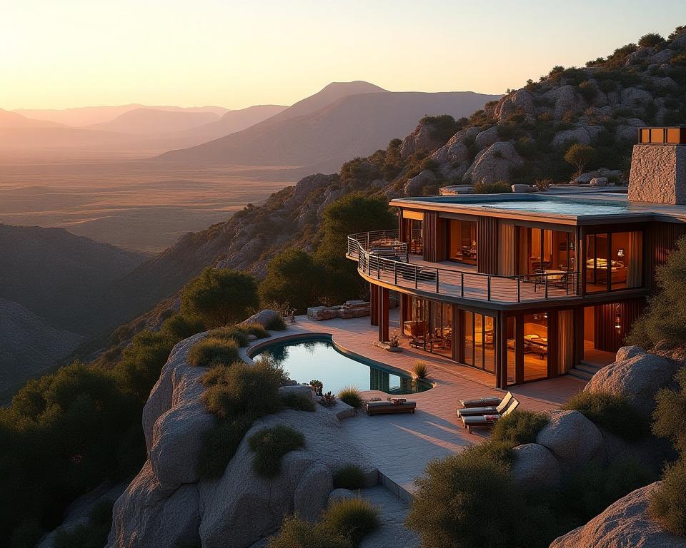 Luxusunterkunft in exklusiver Bergbauregion